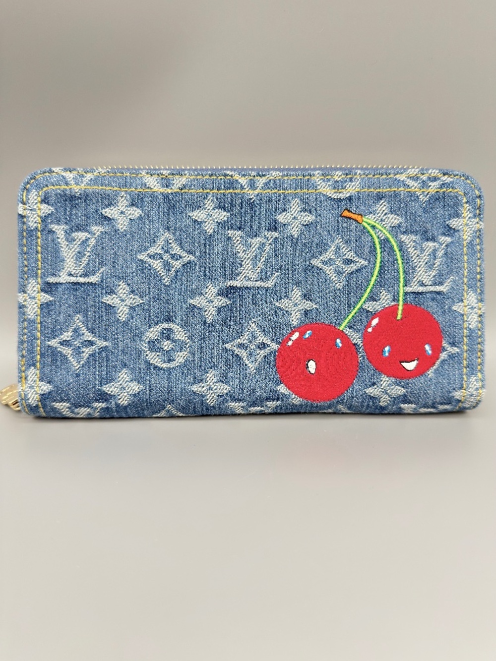 Louis Vuitton x Takashi Murakami Cerises Compact Zippy Wallet (2025 Anniversary)